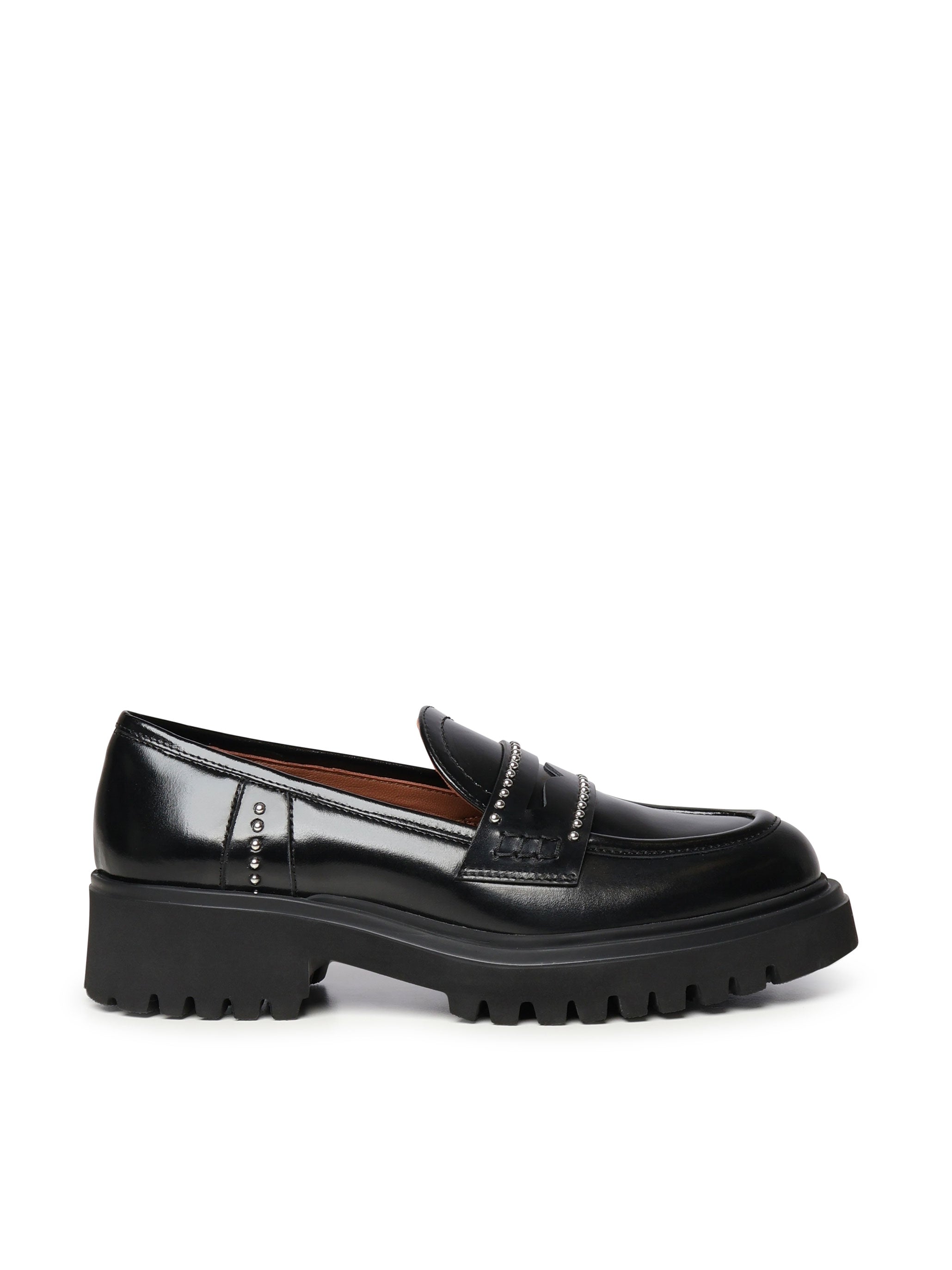 Evaluna Flat shoes Black Leather