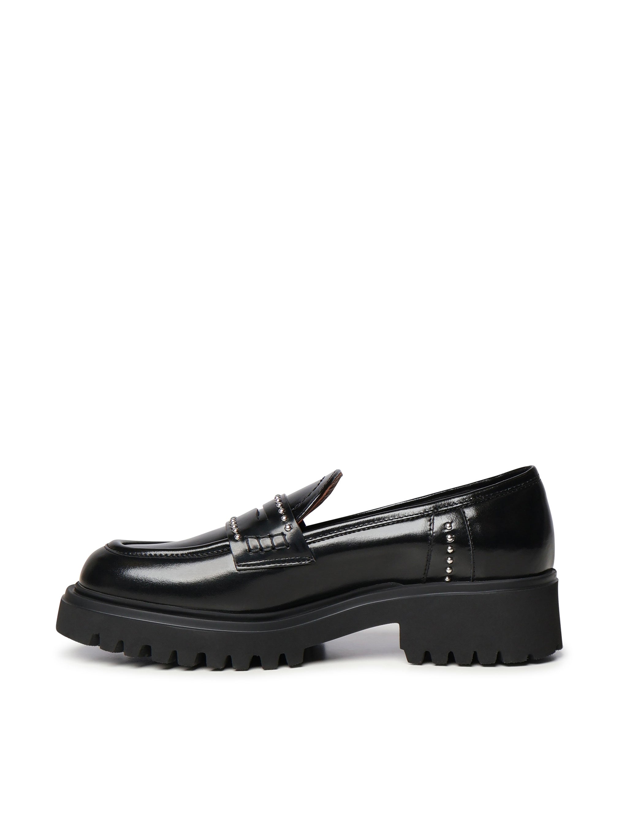 Evaluna Flat shoes Black Leather