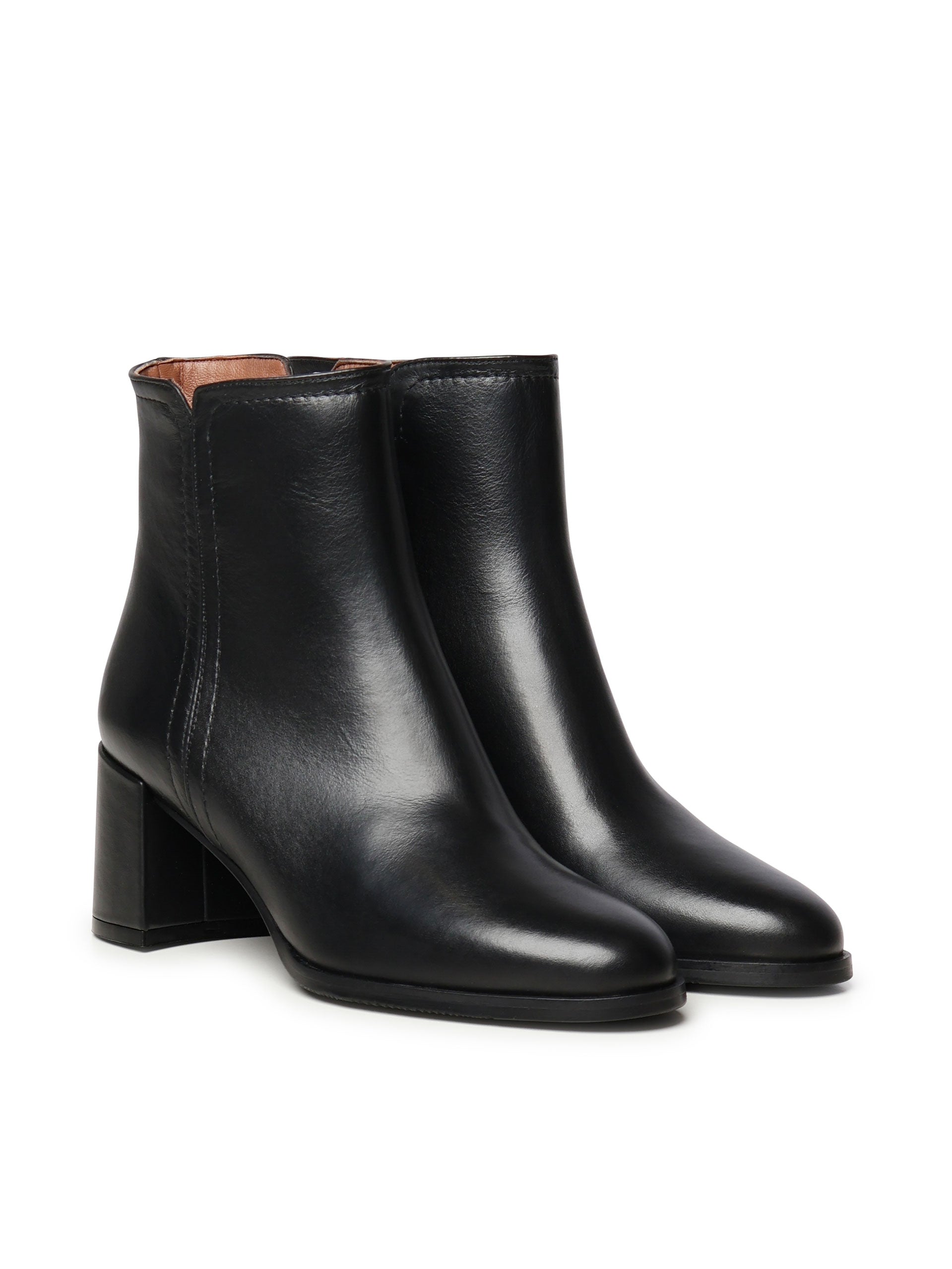 Evaluna Boots Black Leather