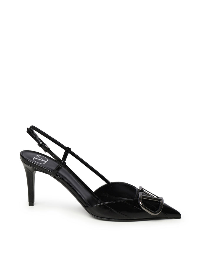 Valentino Garavani With Heel Black Calfskin