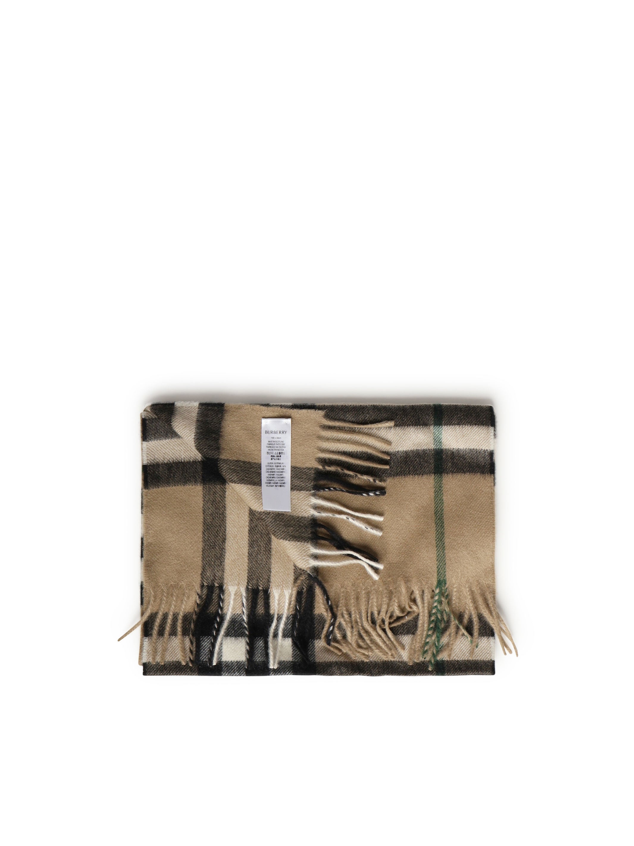 Burberry Scarfs Beige Cashmere