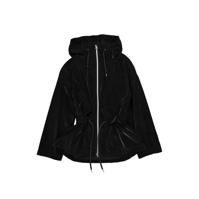 Herno Hooded Jacket Black Polyamide