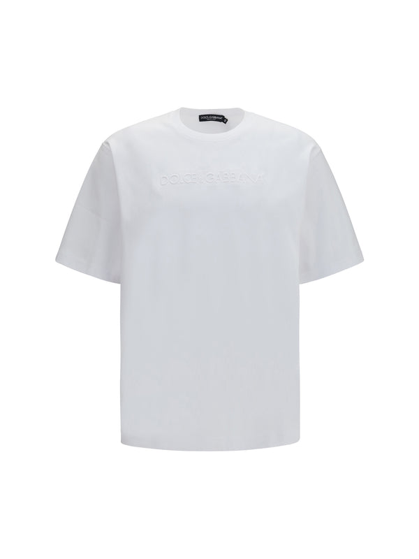 Cotton T-Shirt With Regular Fit Bianco Ottico T-shirts