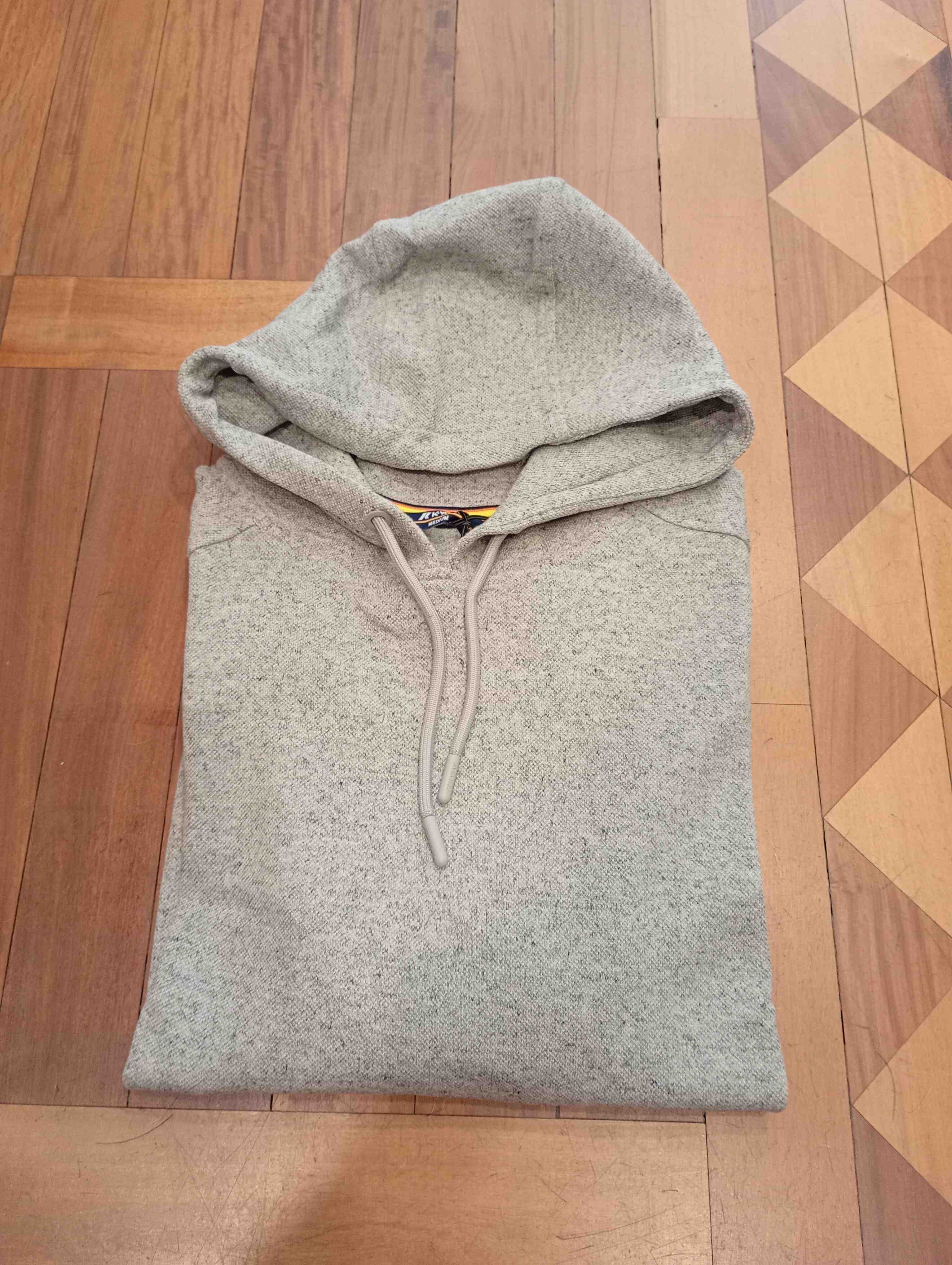 Lorly Linen Blend Grey Cotton | Sweatshirt