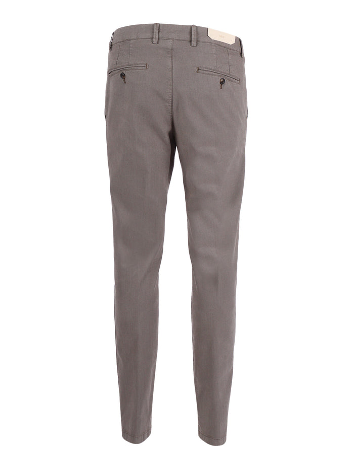 Trousers Grey Tencel Polyester Spandex