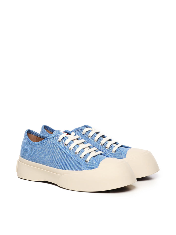 Marni Sneakers Blue Cotton