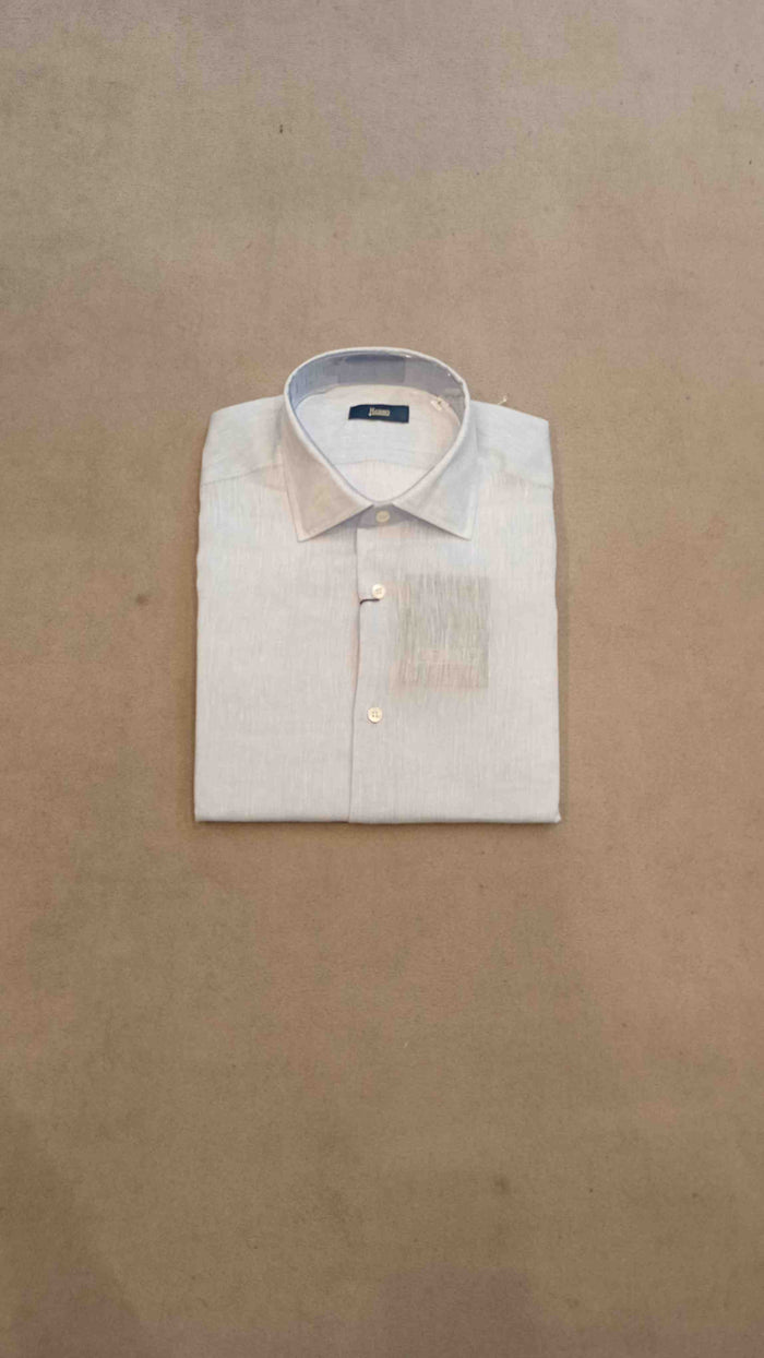 Camicia Lino Blue Linen/flax | Shirt