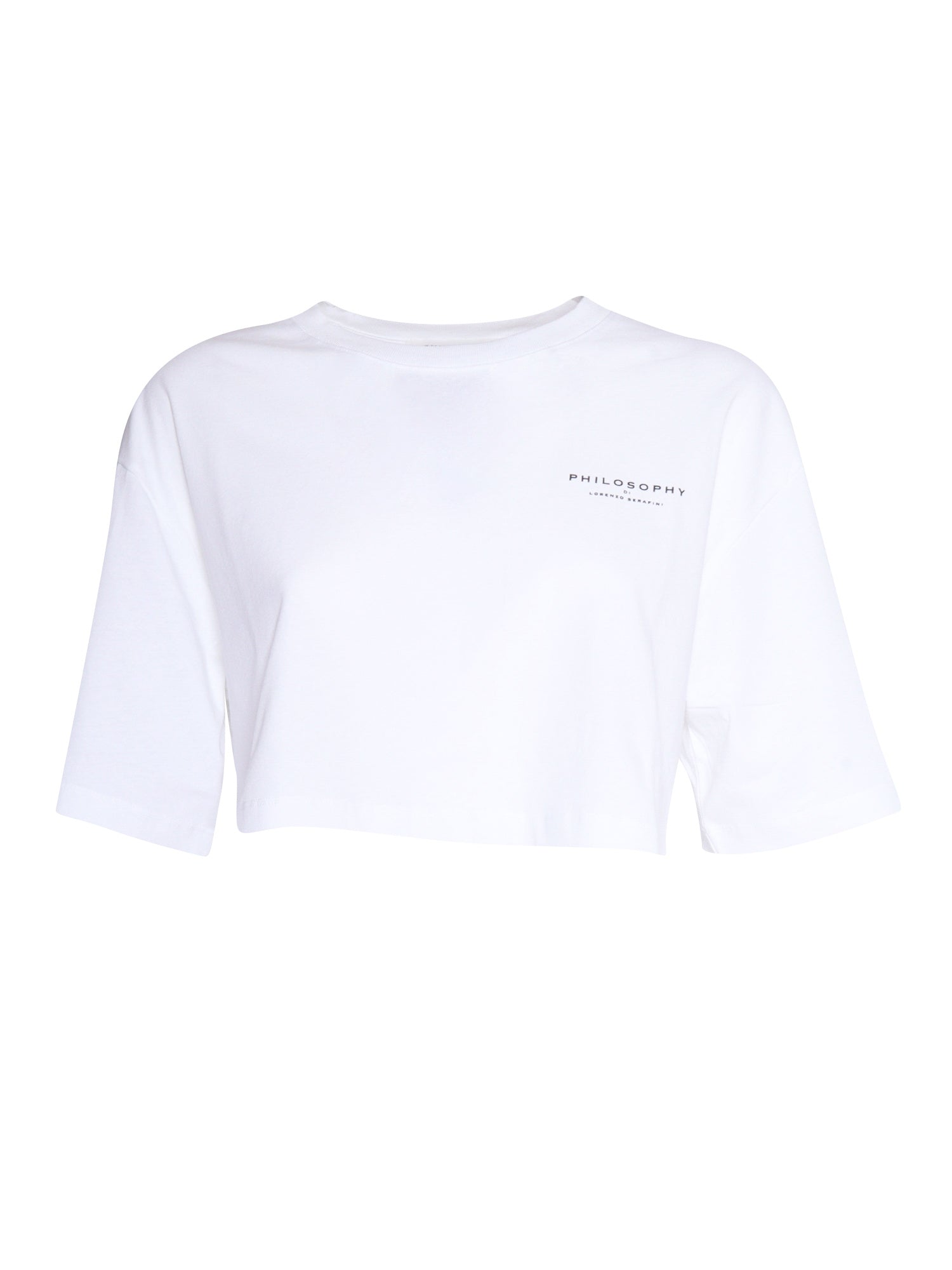 T-shirt White Cotton Short Sleeves