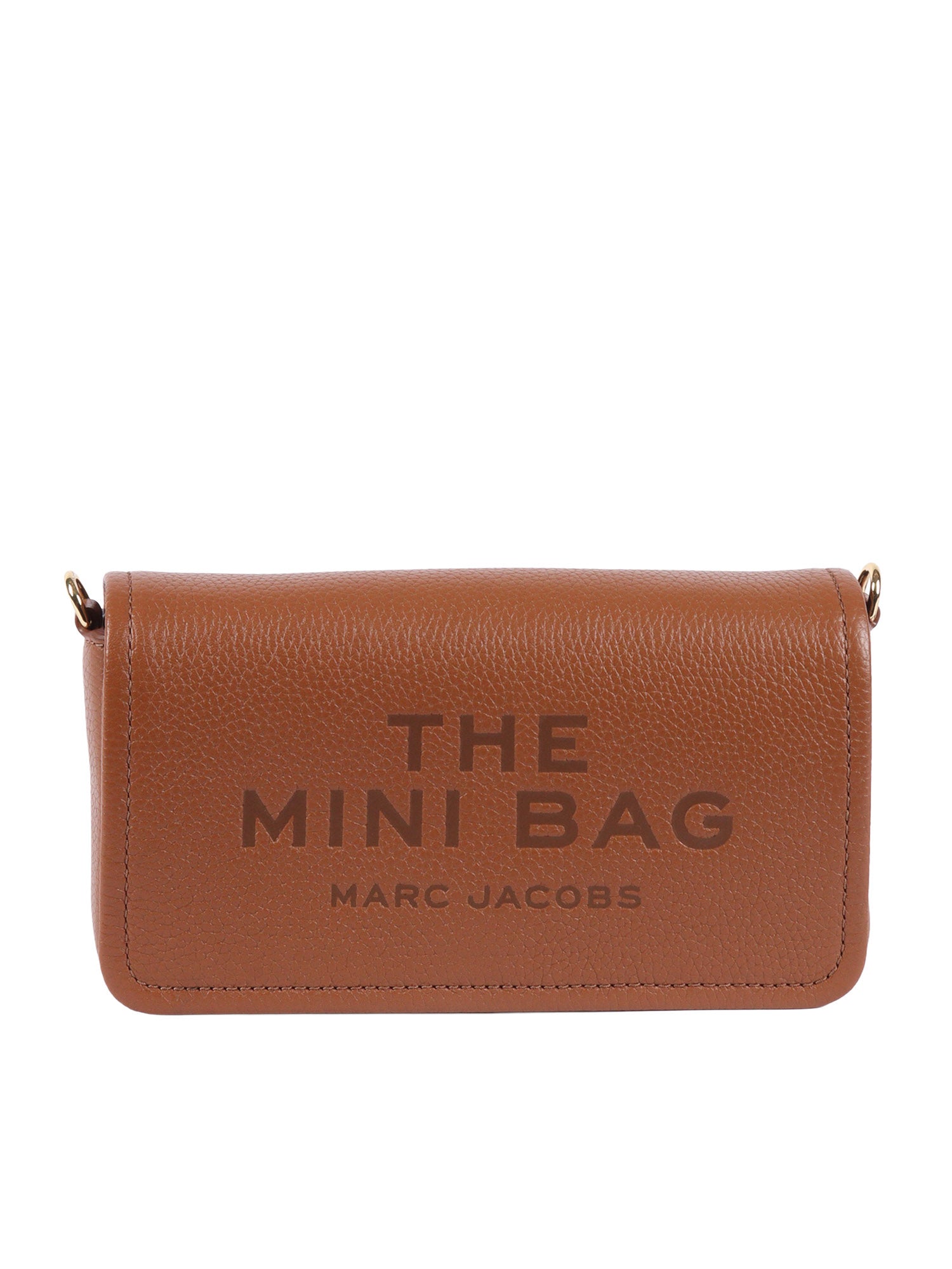 THE MINI BAG Beige Cow Leather Cross