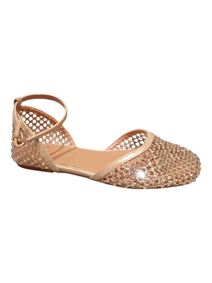 Veronica Strass Metallic Shoe