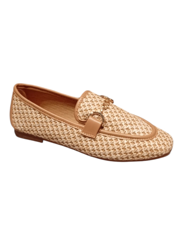 Rafia Intreccio Nude & Neutrals Shoe