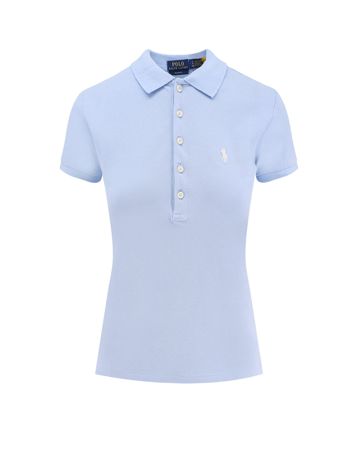 Polo Ralph Lauren T-Shirts And Polos Blue Cotone