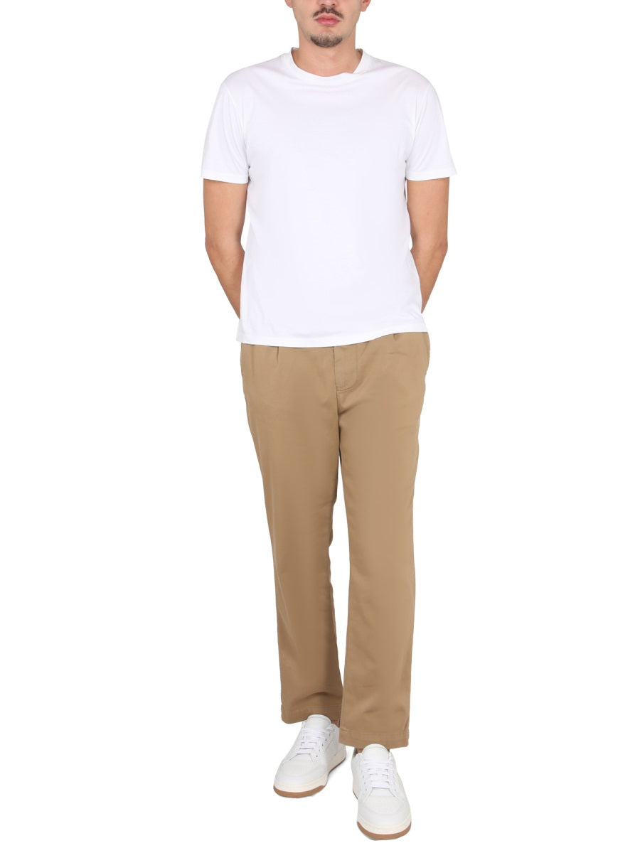 Trousers Bobby Beige Cotton
