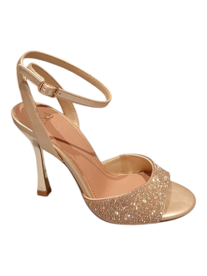 Strass Metallic Shoe