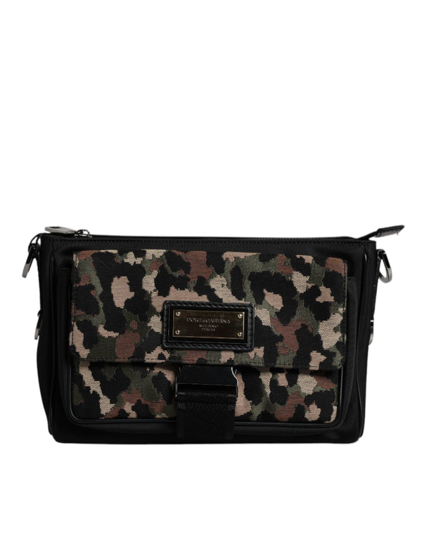 Dolce & Gabbana 40% Cotton crossbody bag in multicolor