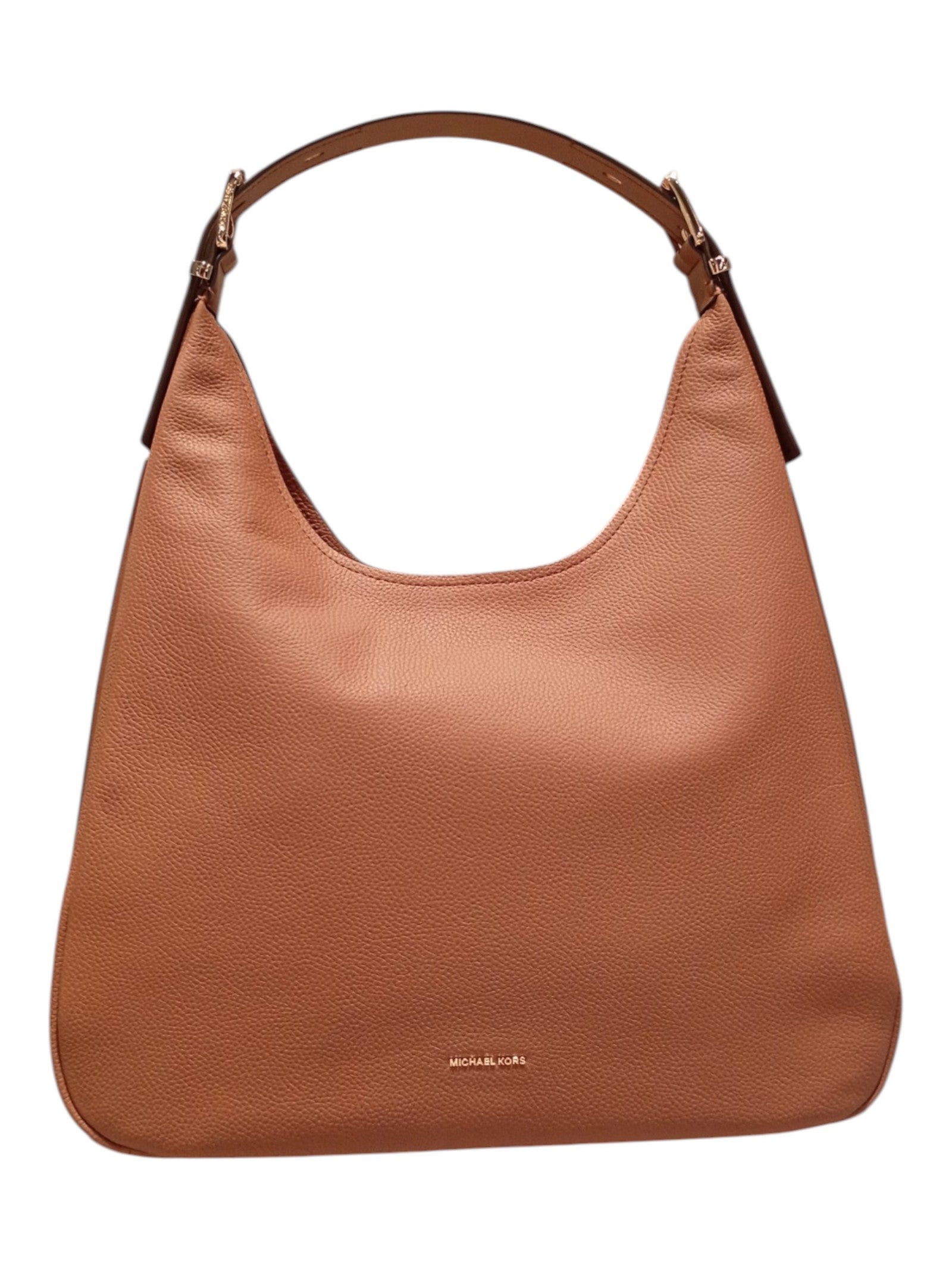 Lg Hobo Shldr Brown Calf Leather | Bag