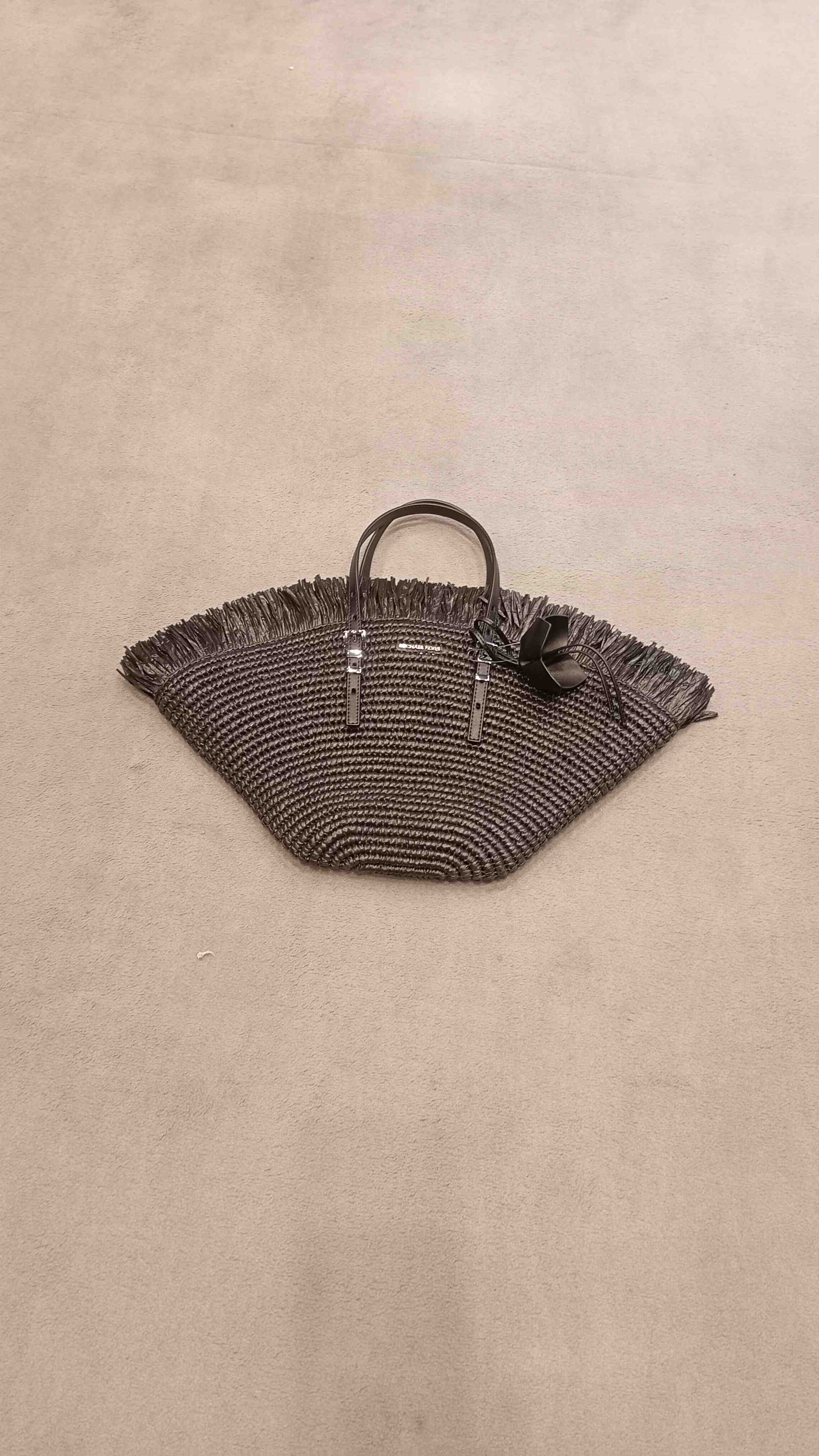 Sm Fan Tote Black Calf Leather | Bag