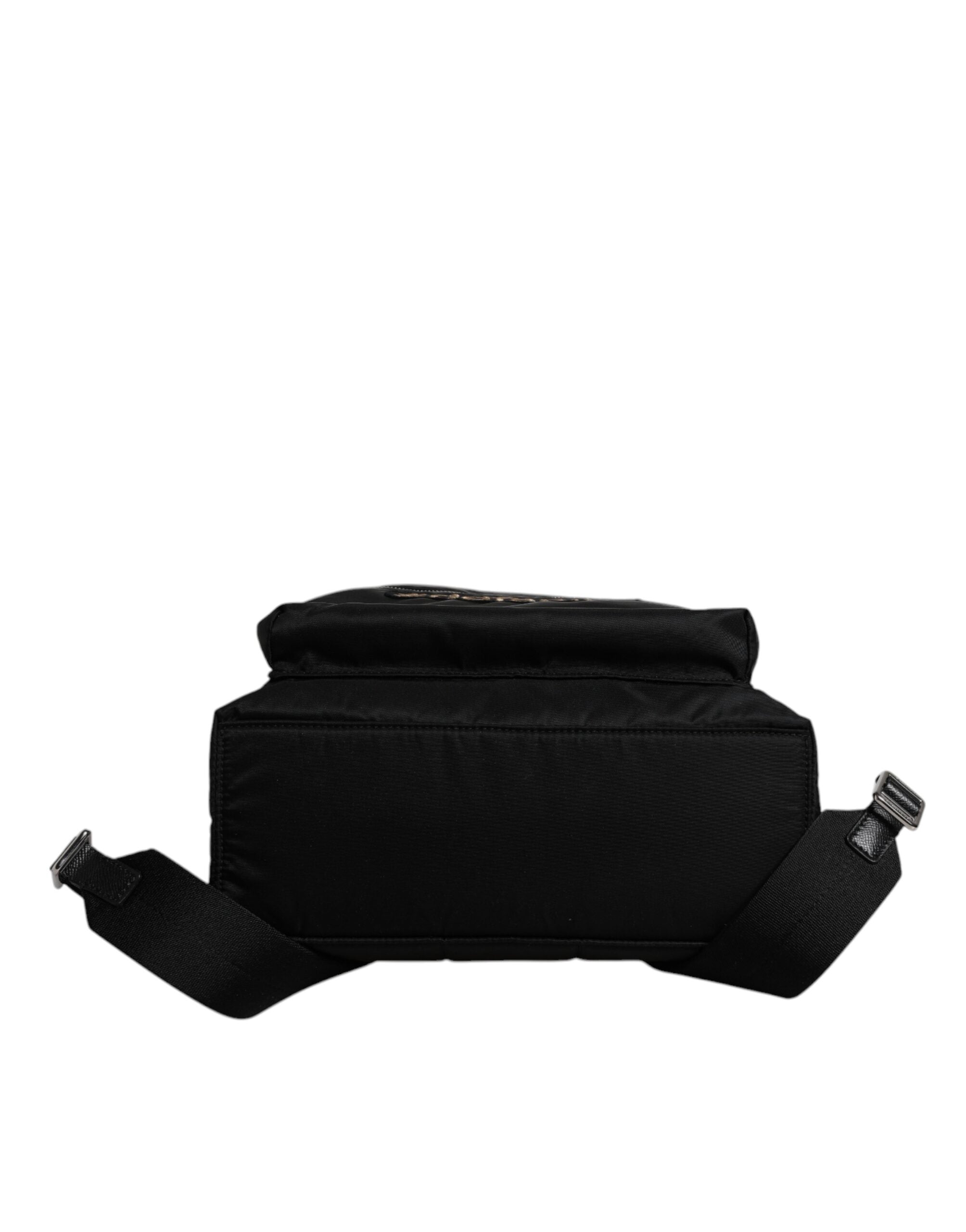 Black Nylon #dgfamily Embellished Backpack Vulcano Bag Pa Vit Ny Pc