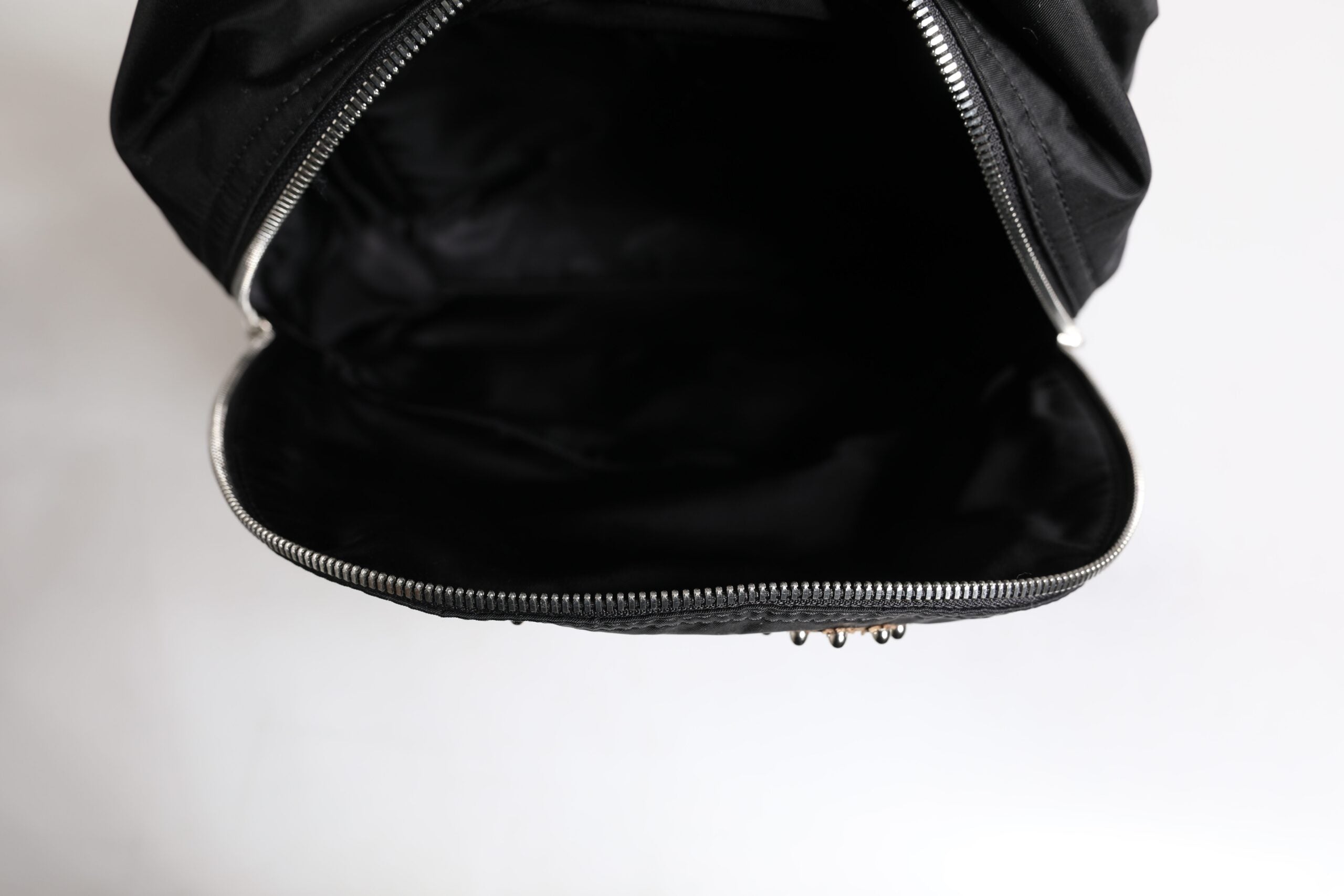 Black Nylon #dgfamily Embellished Backpack Vulcano Bag Pa Vit Ny Pc