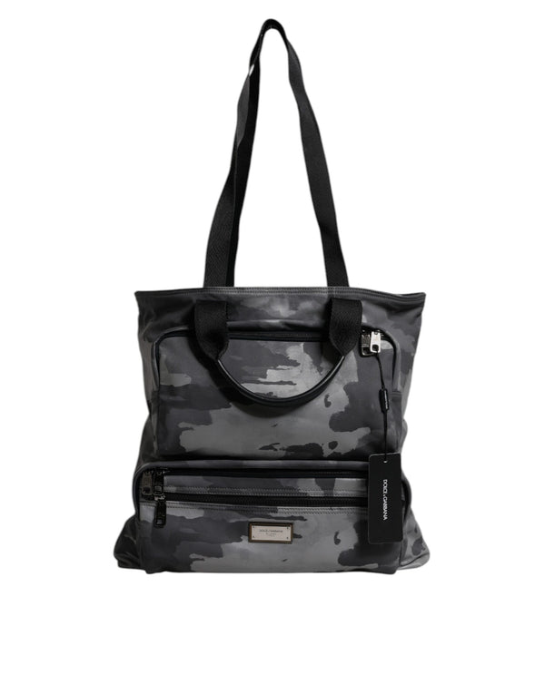 Dolce & Gabbana 85% Cotton 5% Nylon 5% Polyester 5% Calf shoulder bag in black