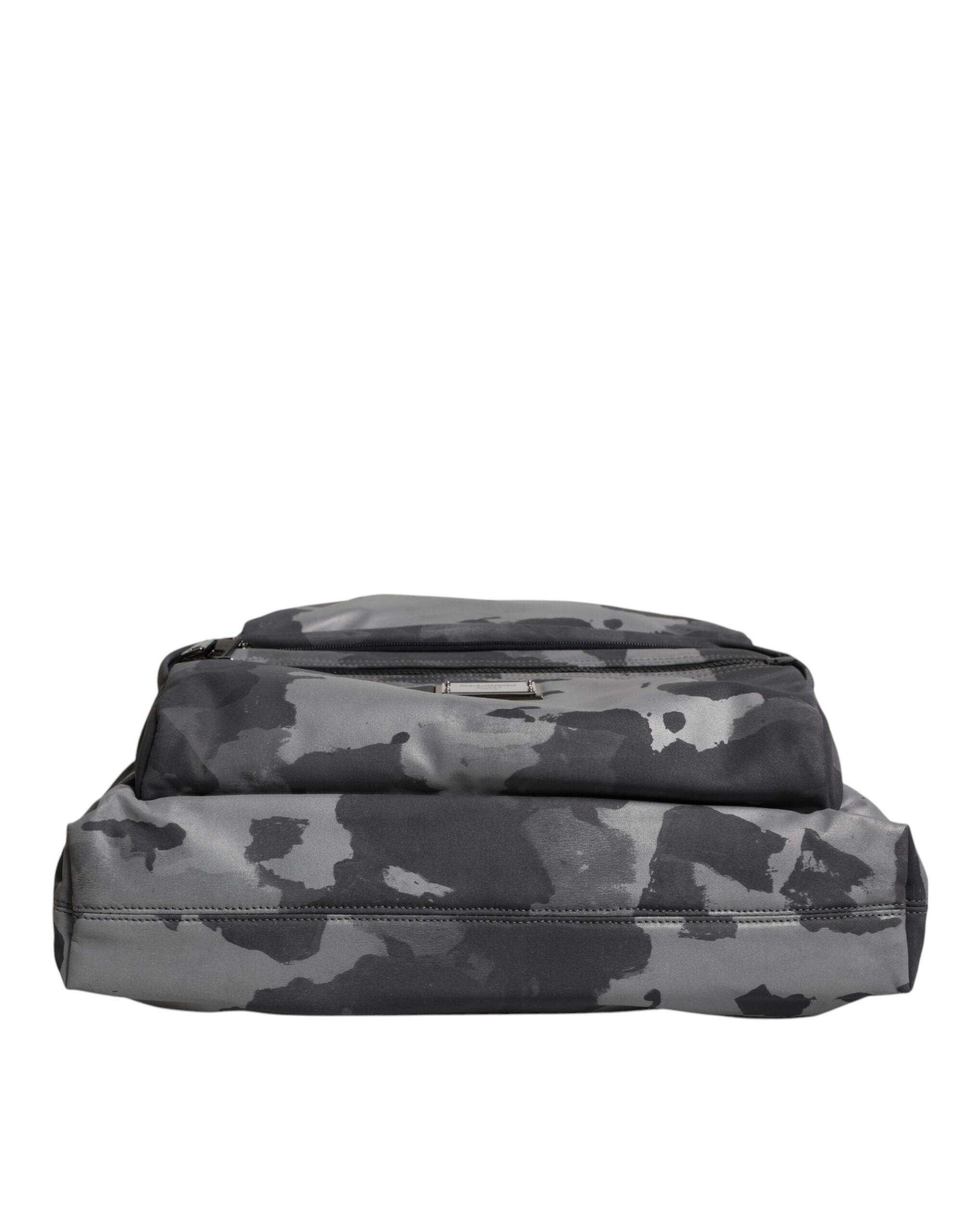 Black Camouflage Shoulder Strap Logo Plaque Bag Cotton Nylon Polyester Calf