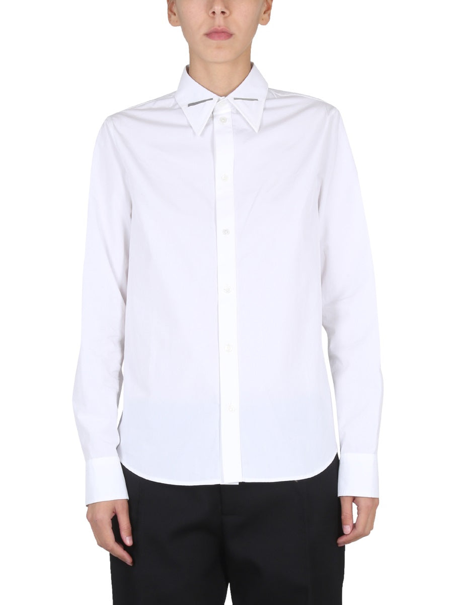 Shirt Point-Collar White