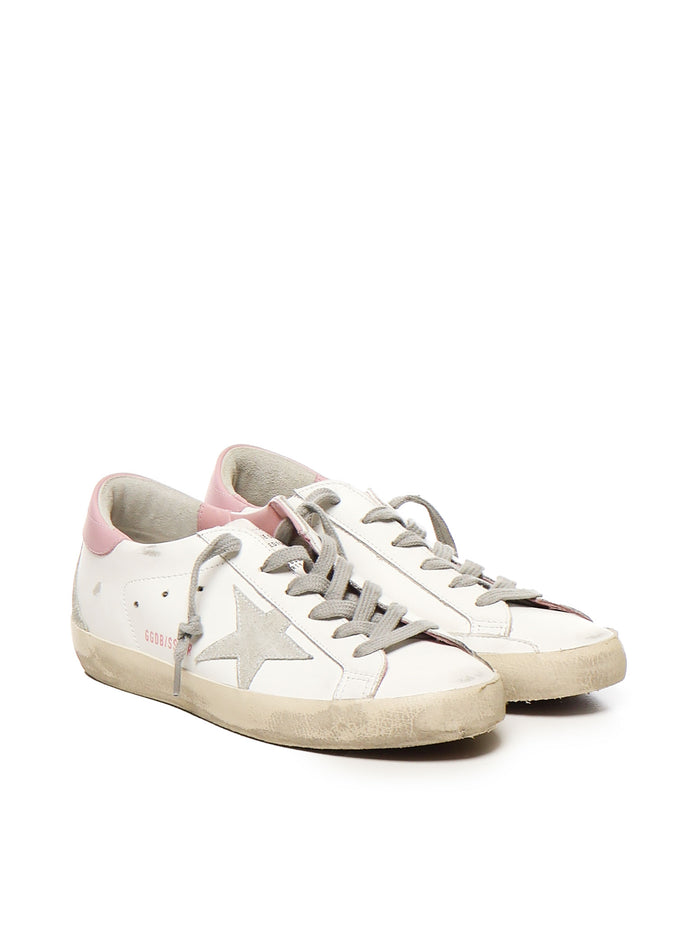 Golden Goose Sneakers White, Pink Cowskin
