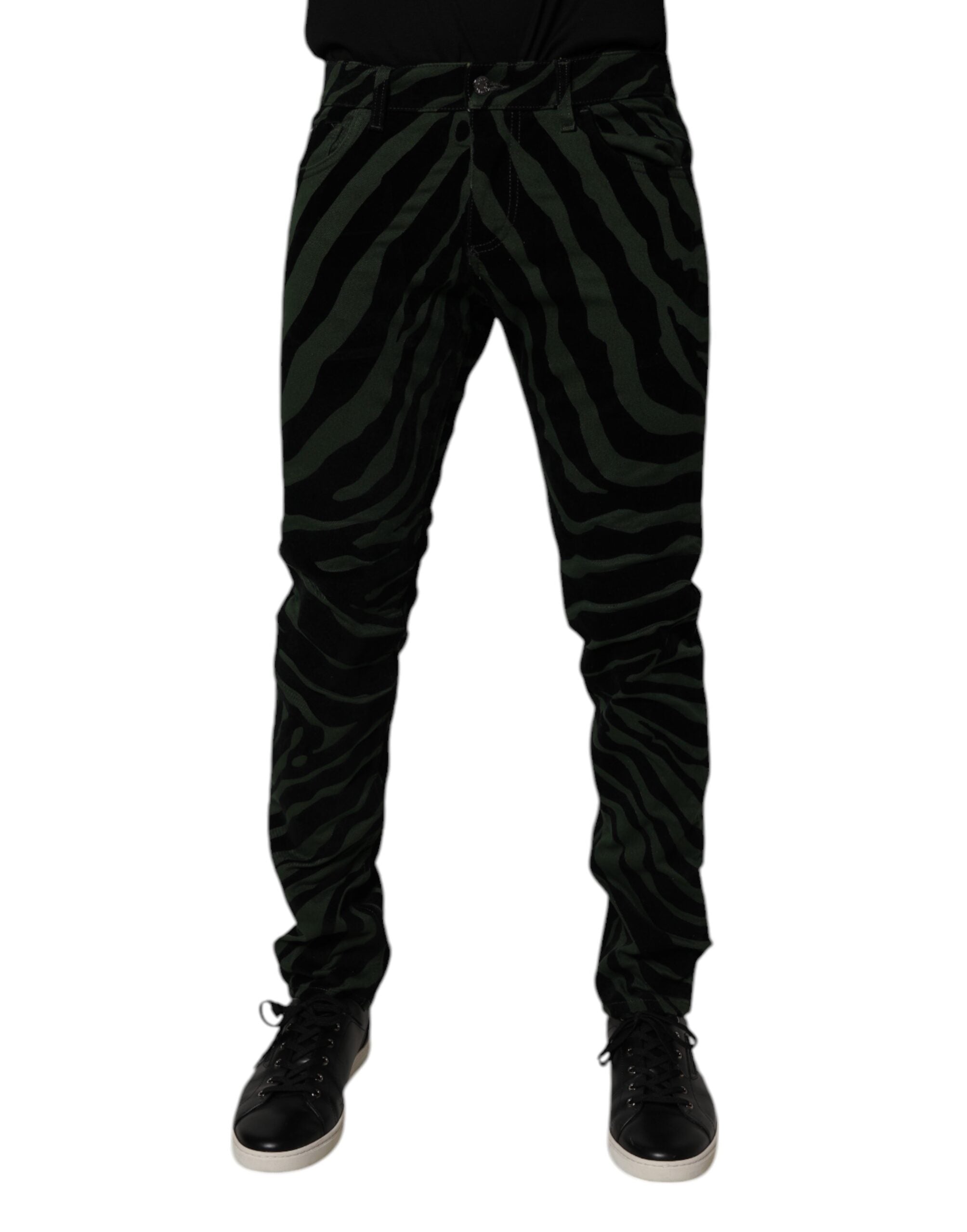 Dolce & Gabbana 98% Cotton jeans in black