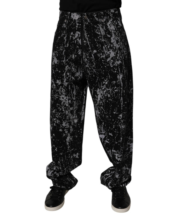 Dolce & Gabbana 100% Cotton jeans in black