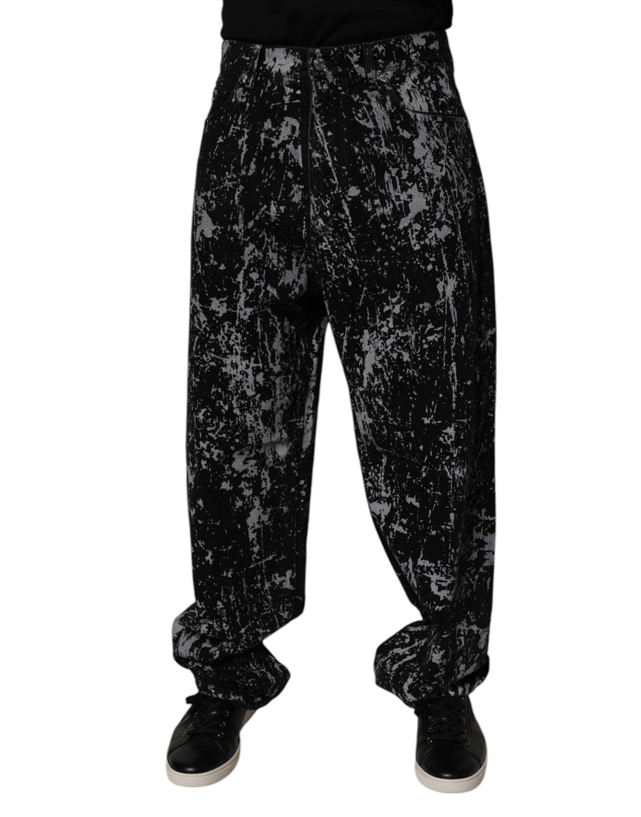Dolce & Gabbana 100% Cotton jeans in black