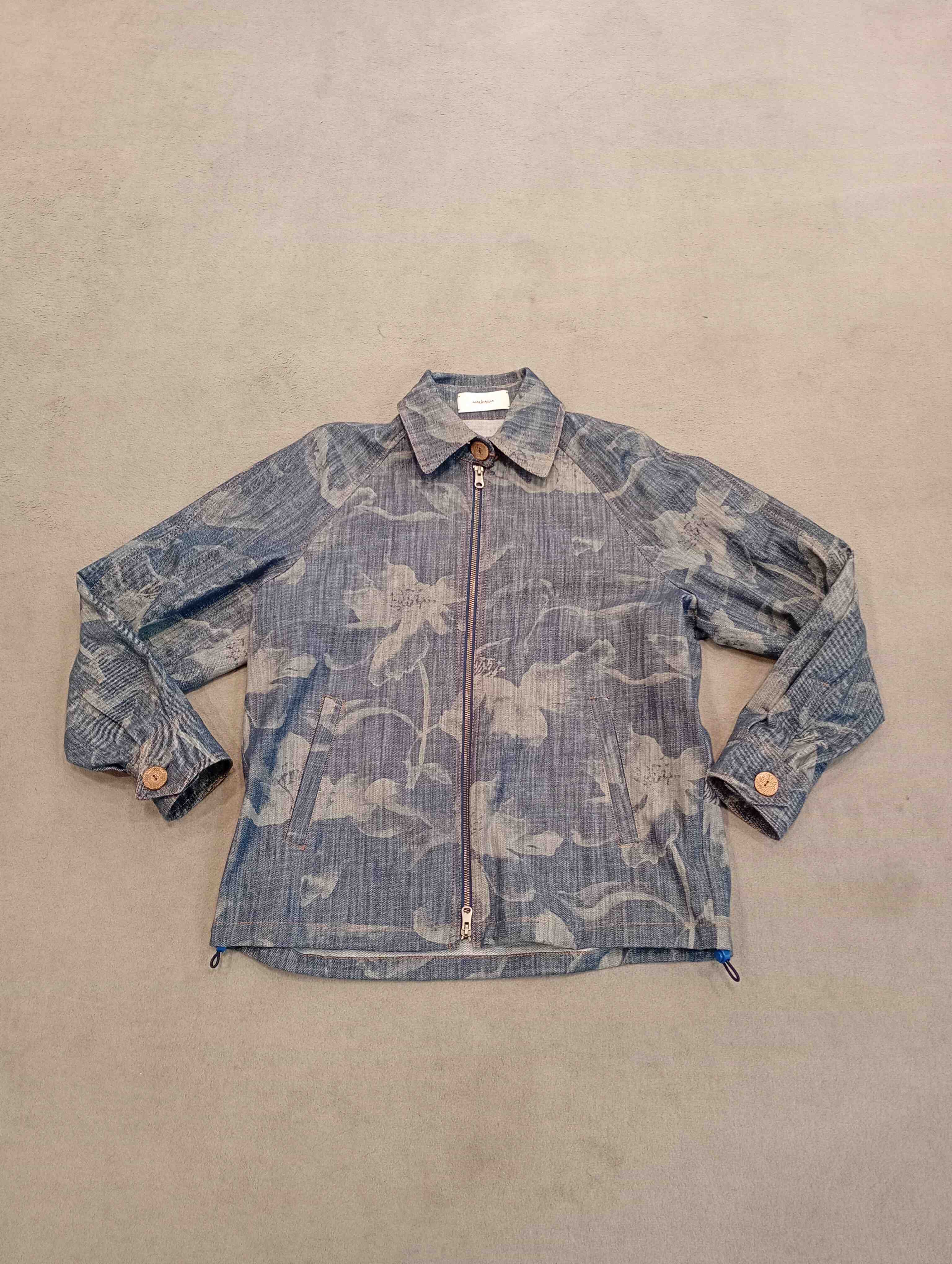 Floralden Blue Cotton | Jacket