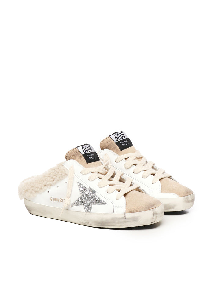 Golden Goose Sneakers White, Pink Cowskin
