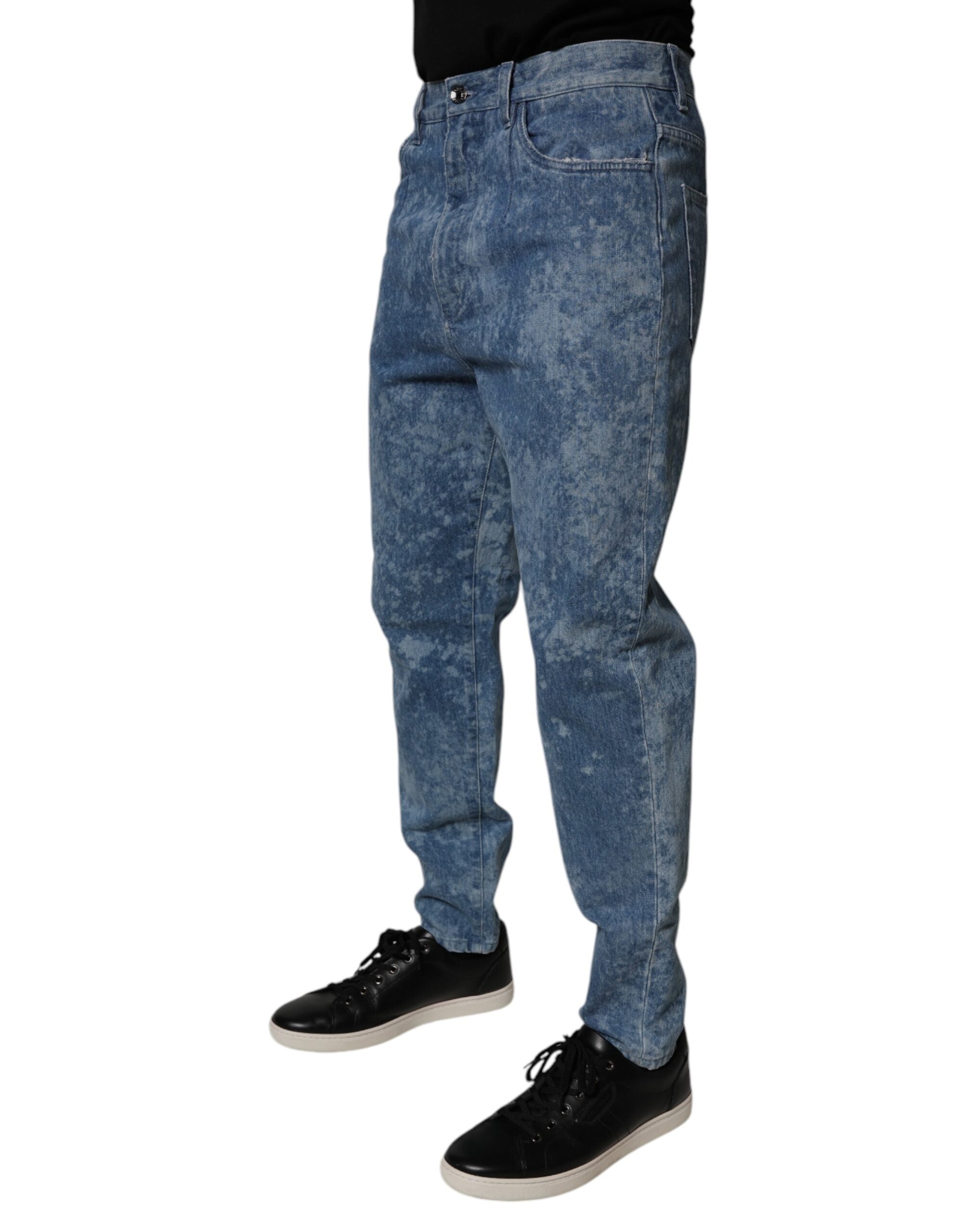 Dolce & Gabbana 98% Cotton 2% Elastane jeans in blue — view 3