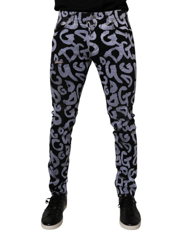 Dolce & Gabbana 100% Cotton jeans in black