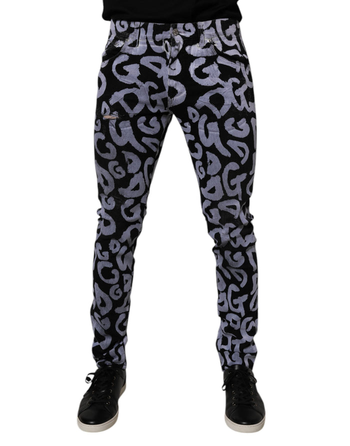 Dolce & Gabbana 100% Cotton jeans in black