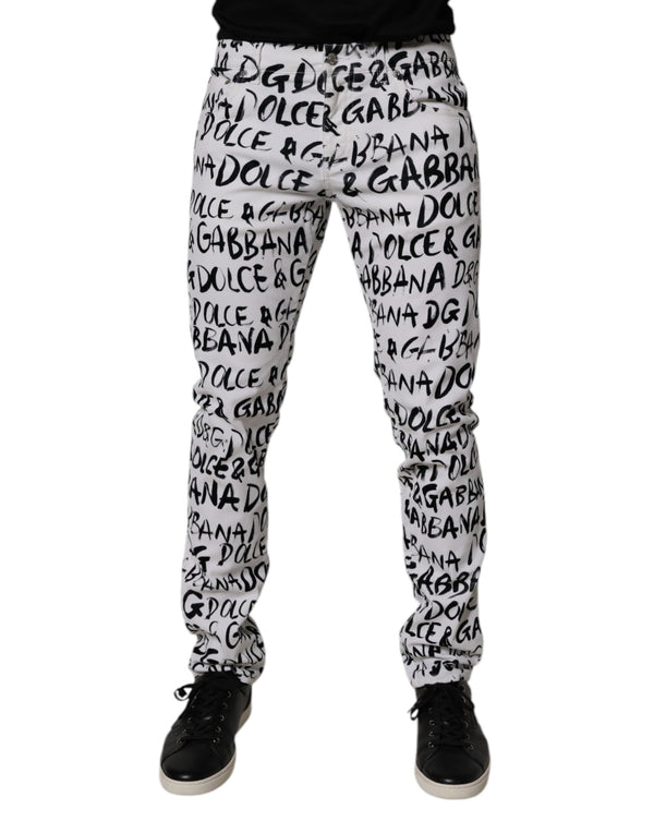 Dolce & Gabbana 100% Cotton jeans in white