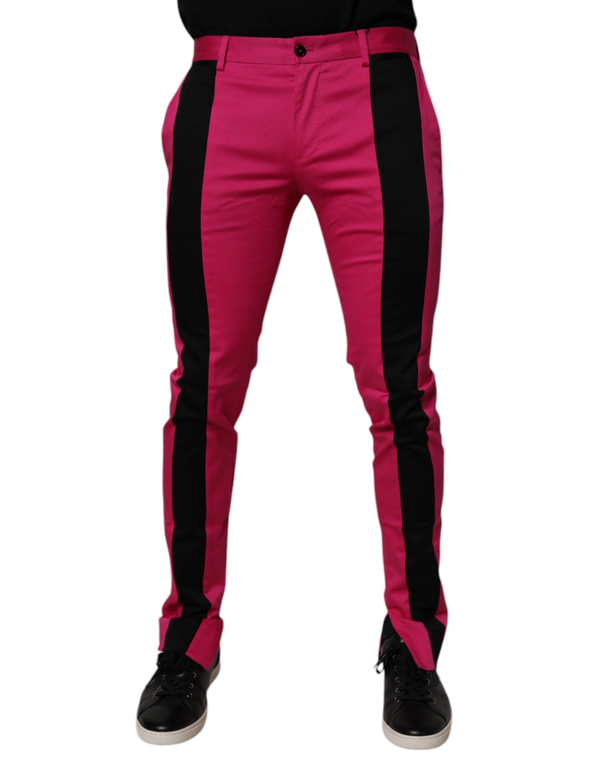 Dolce & Gabbana 98% Cotton 2% Elastane trousers in pink