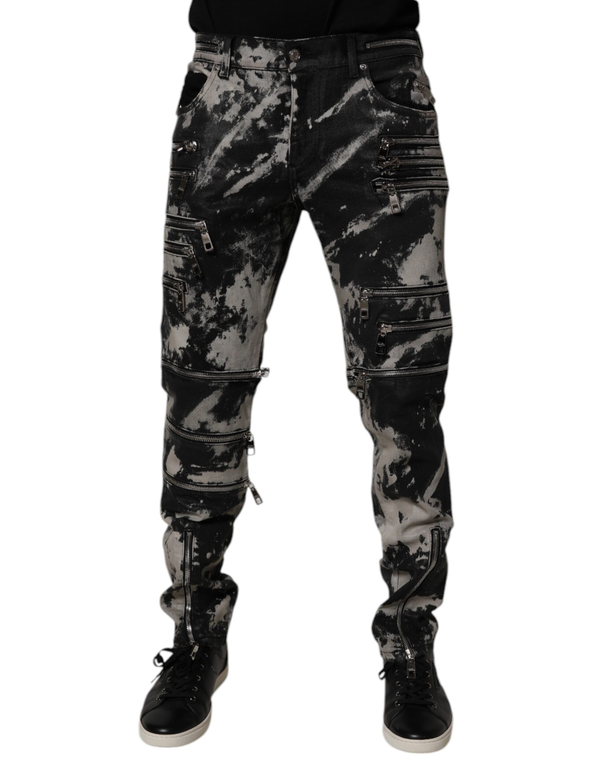 Dolce & Gabbana 100% Cotton jeans in black
