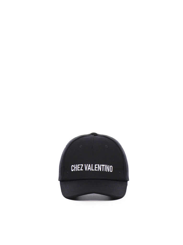 Valentino Garavani Hats Black Cotton