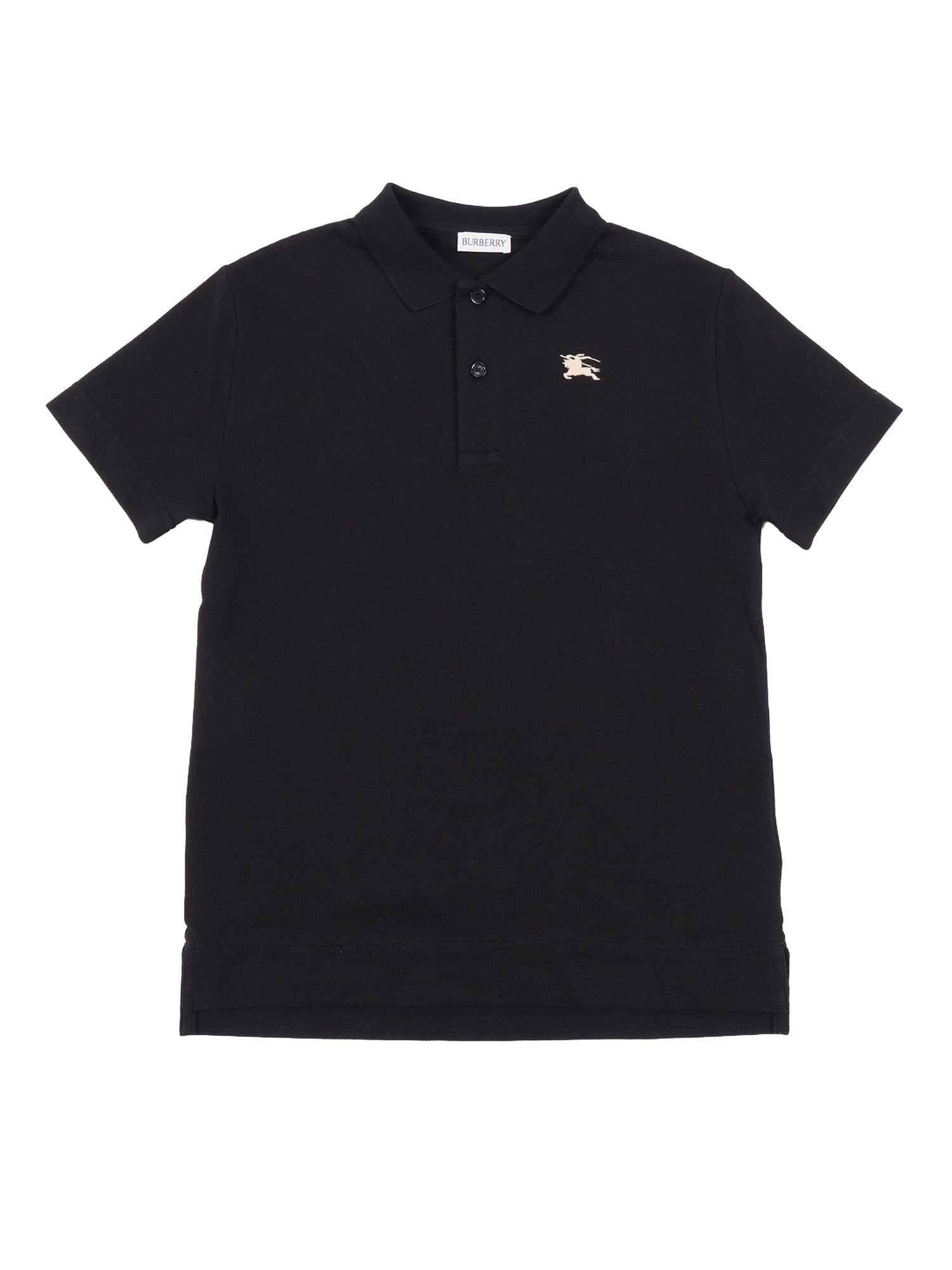 KID BOY POLO SHIRTS Black Cotton