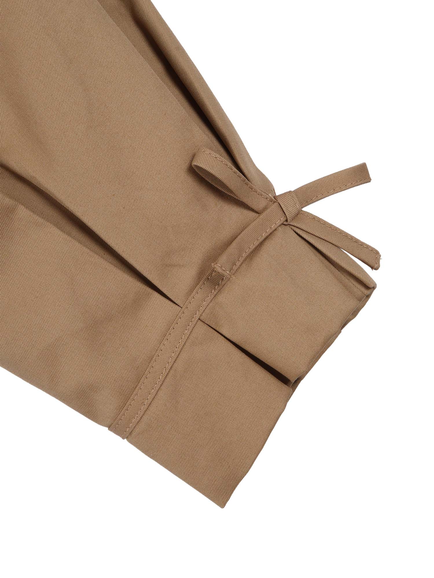 Kid Girl Trenches Beige Cotton Trench-raincoat