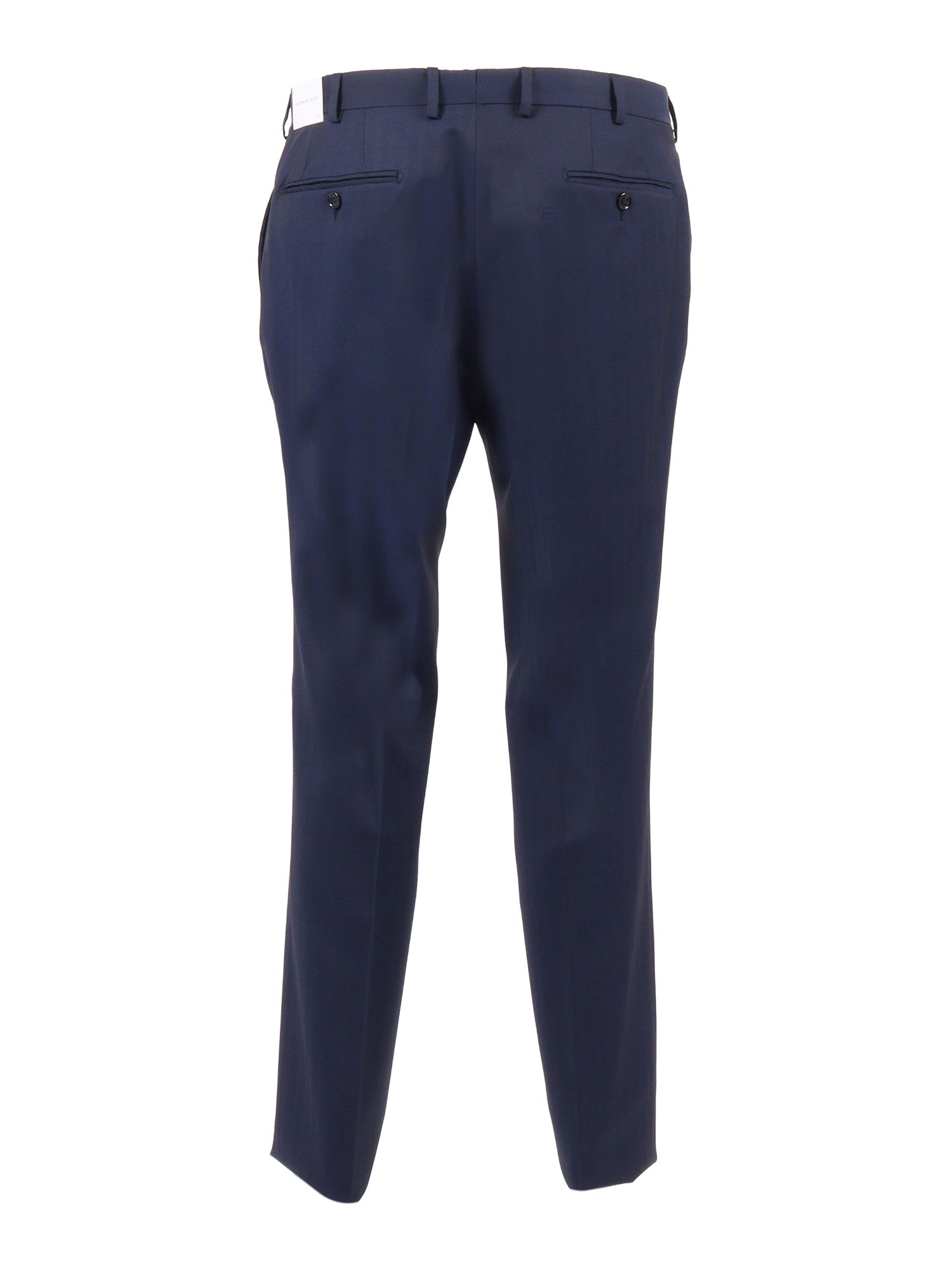 Trousers Blue Virgin Wool Pant
