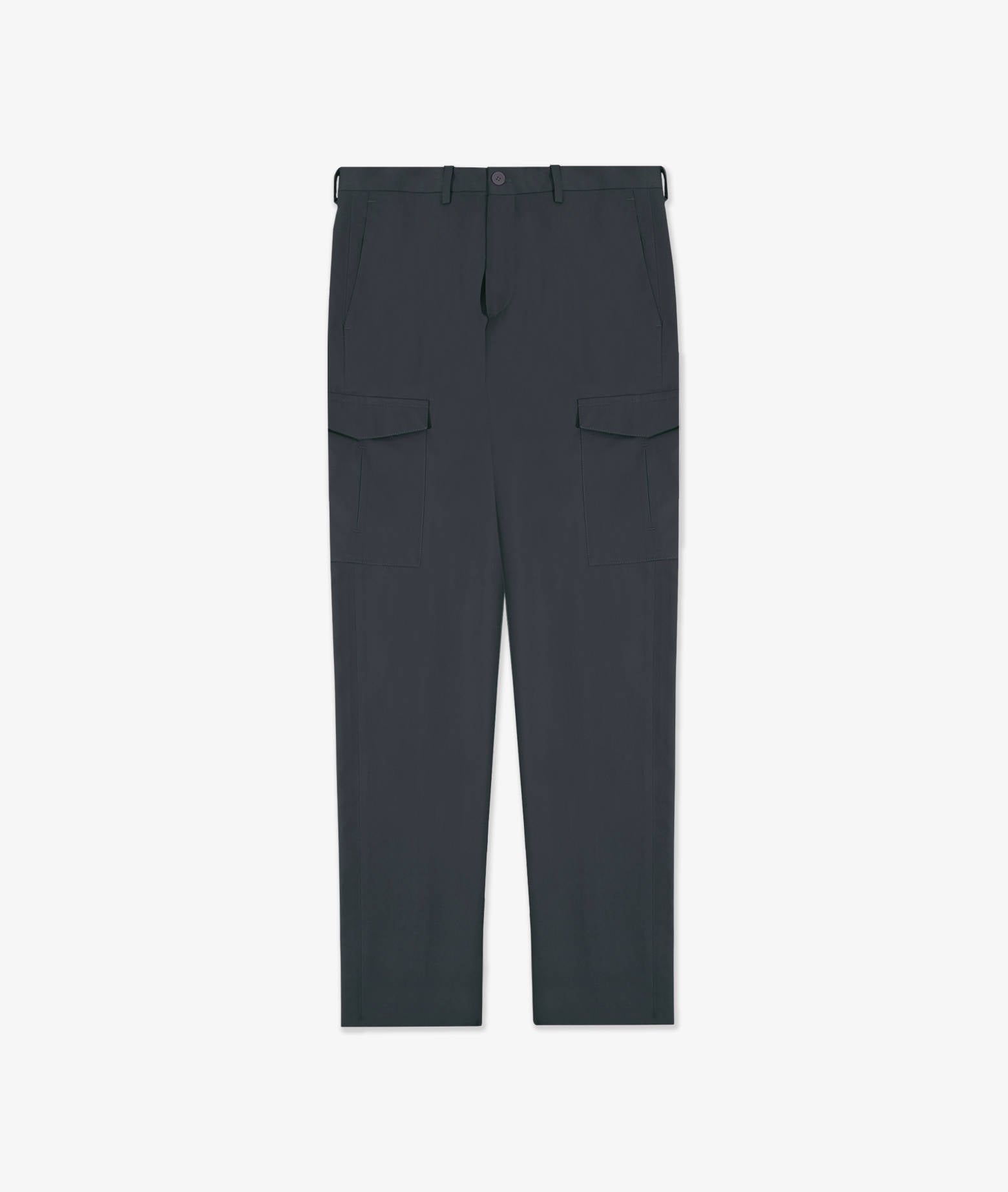 Cotton Cargo Austin Blue Trousers No Pinces
