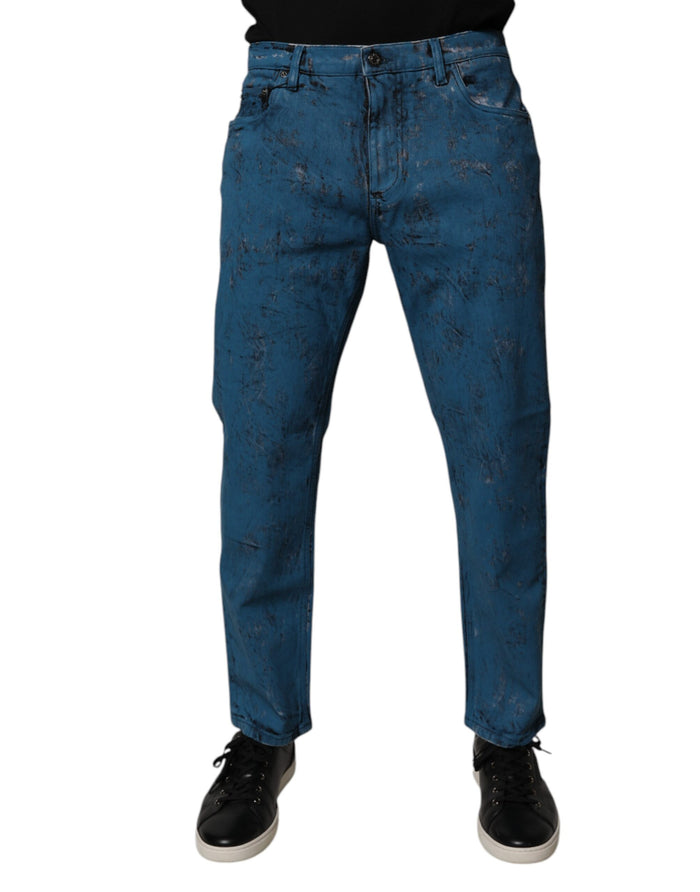 Dolce & Gabbana 98% Cotton jeans in blue — view 2