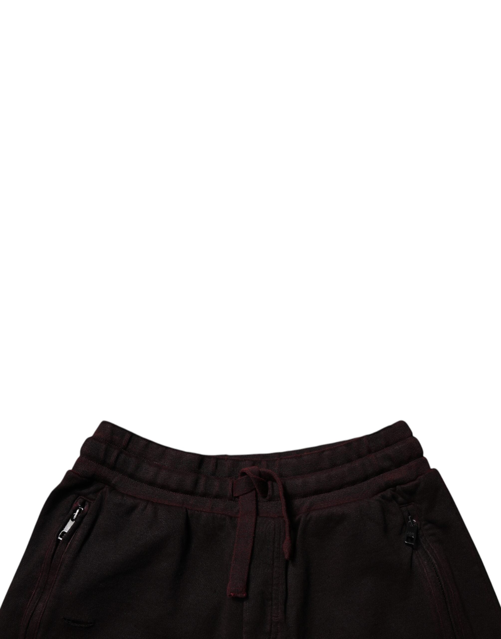 Dolce & Gabbana 100% Cotton bermuda shorts in black — view 5