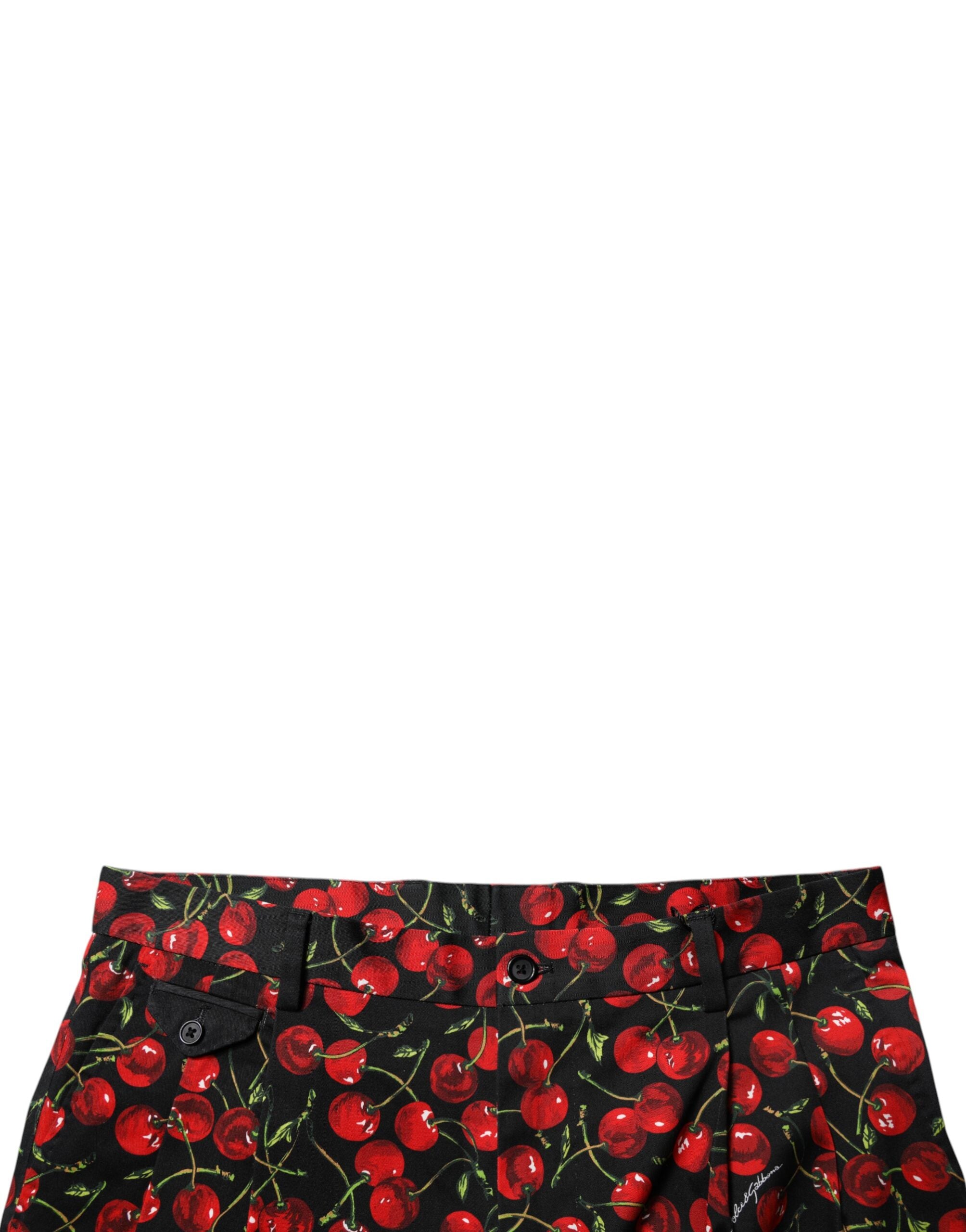 Dolce & Gabbana 100% Cotton bermudas in black — view 5