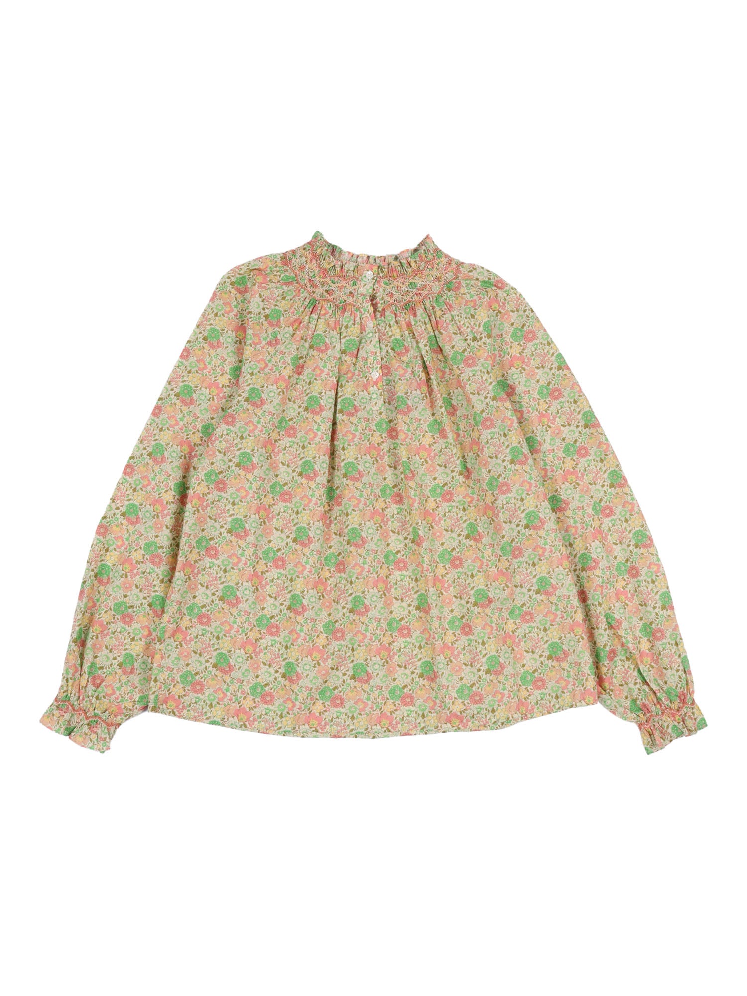 Smockee Petale Blouse Pink Organic Cotton