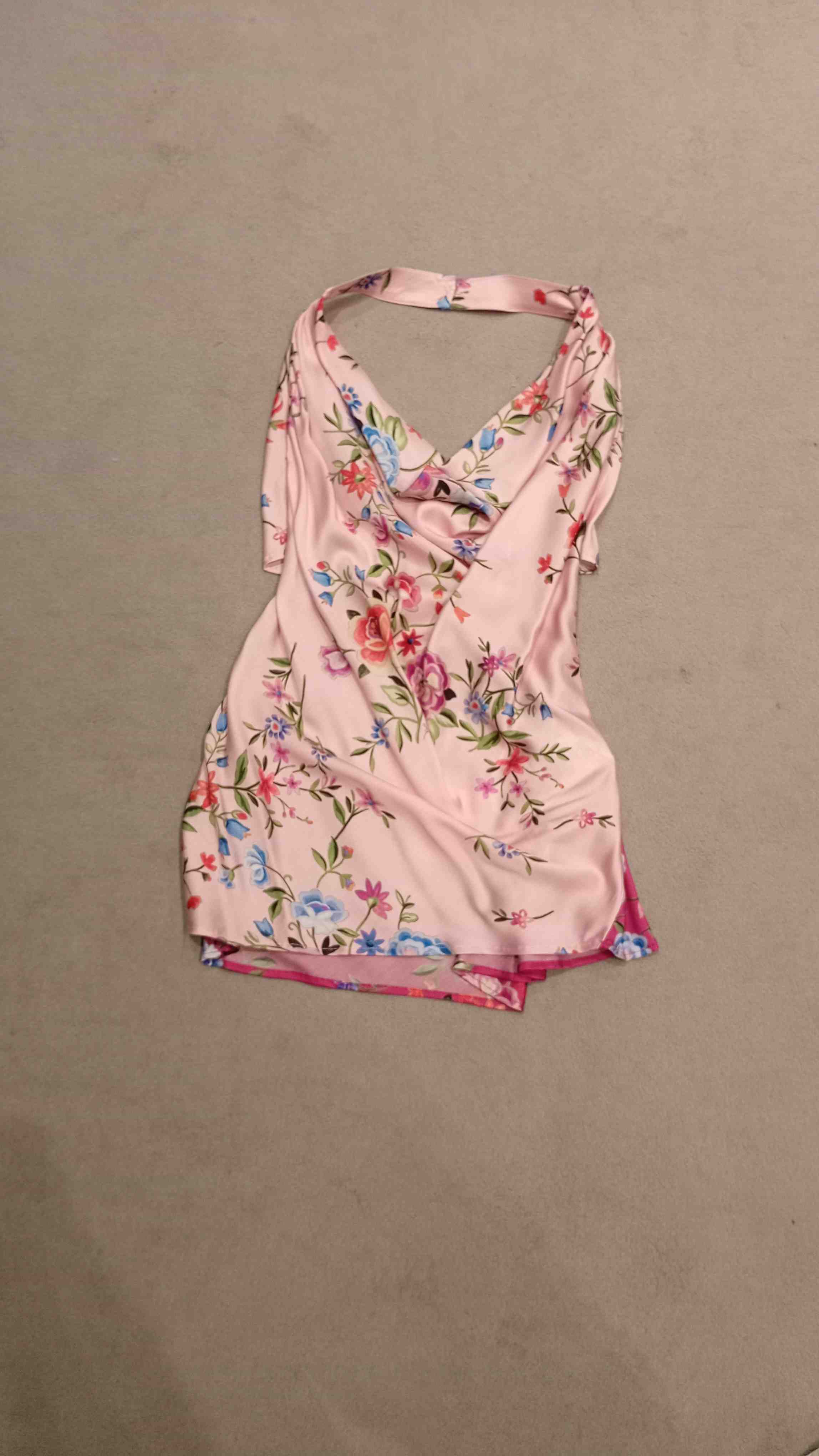 Top Patch - Pink & Purple Viscose |