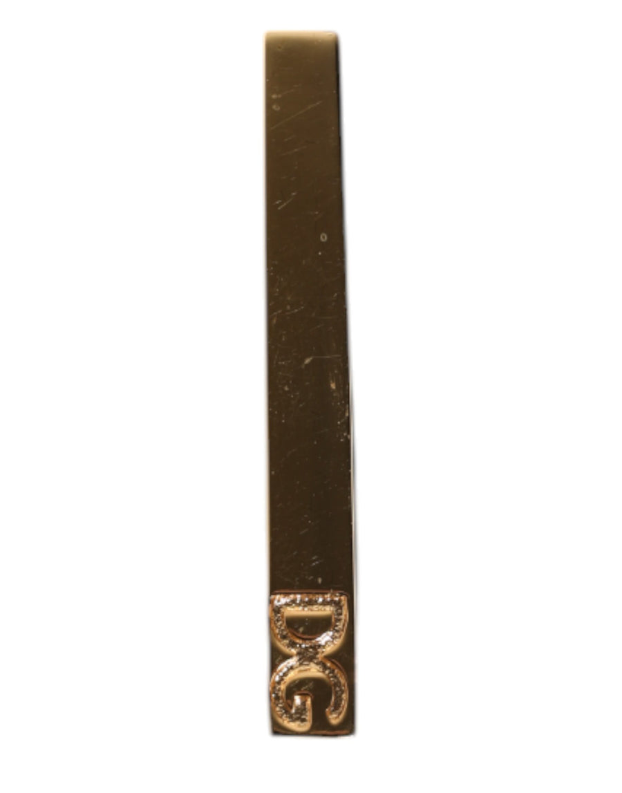 Dolce & Gabbana 100% Real Brass tie clip in gold