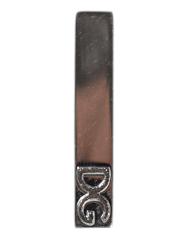 Dolce & Gabbana 100% Real Brass tie clip in silver